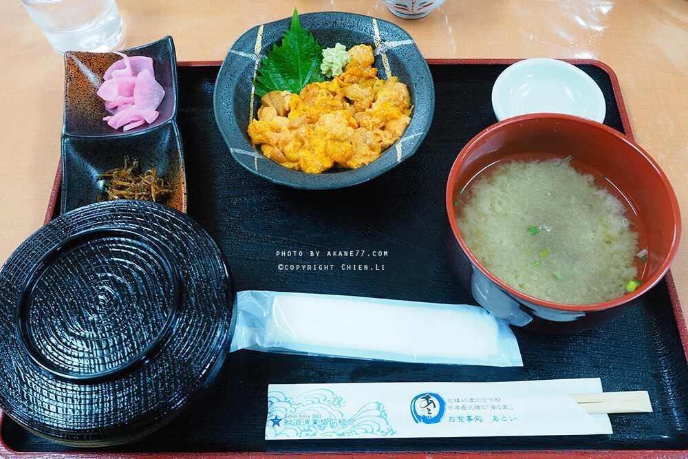 礼文岛 海胆盖饭