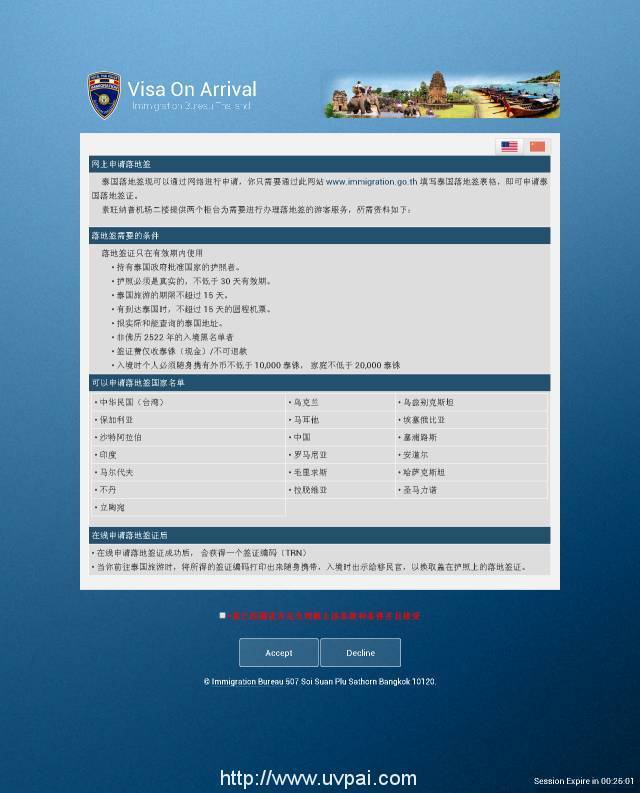 【吾爱分享】泰国落地签证材料及32个落地口岸名单(内附在线落地签攻略)