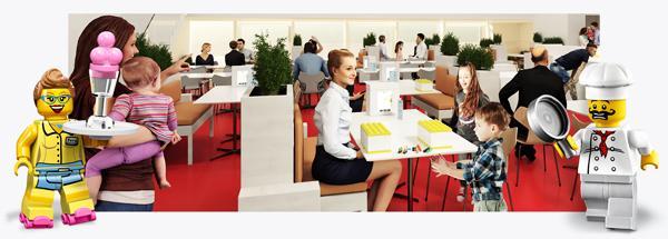 丹麦 LEGO House 家庭餐厅「Mini Chef」。
