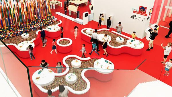 丹麦 LEGO House「Red Zone」。