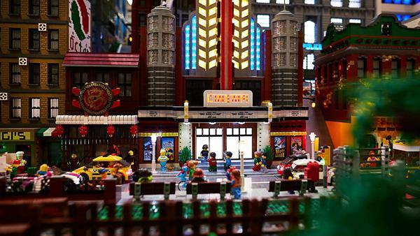 丹麦 LEGO House「Green Zone」展出微型城市。