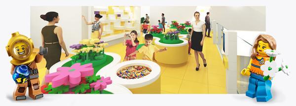 丹麦 LEGO House「Yellow Zone」。