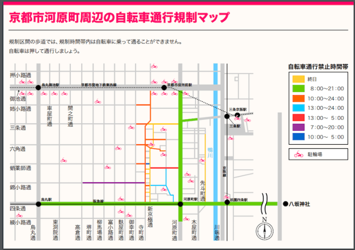 京都骑脚踏车 需要注意什么?