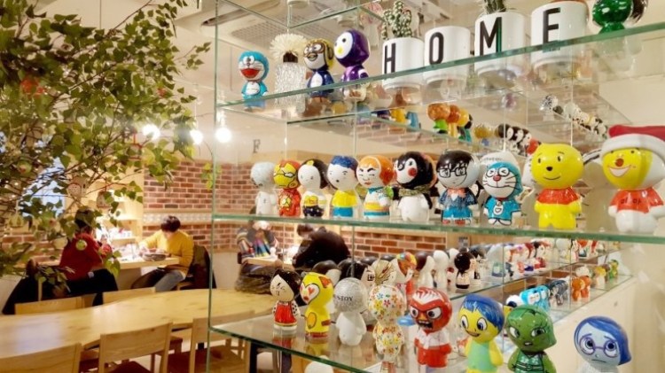 韩国-Mustoy陶瓷人偶-咖啡馆