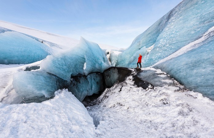  Sólheimajökull冰川行走