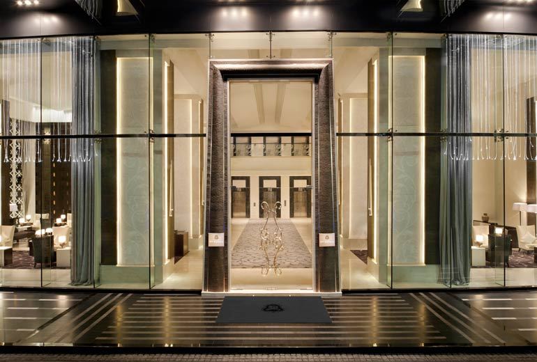 entrance