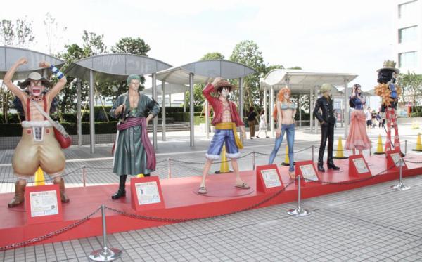 路飞与各船员等身高 Figure(相:news.mynavi.jp)。