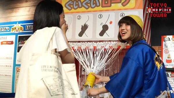 现场有多款海贼王摊位可以玩﹗(图:东京ワンピースタワー 公式チャンネル)