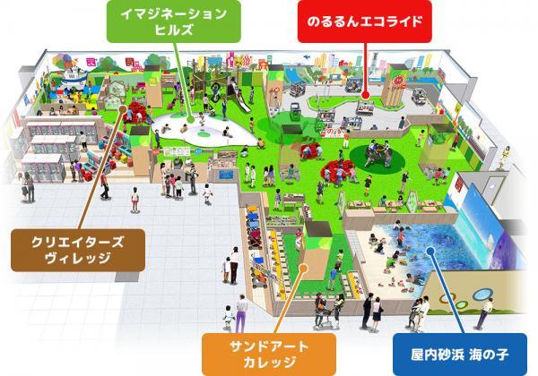 Asobi Park Plus 横滨分店。(相:ナムコ)