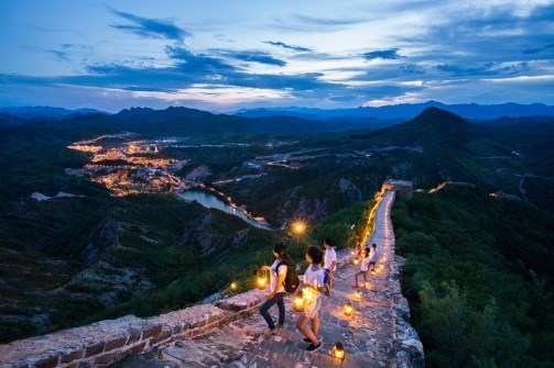 夜游长城,古水北镇 夜游长城,古水北镇