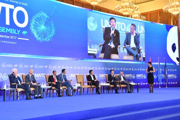 卓锐科技董事长宋夫华参与联合国世界旅游组织第22届全体大会圆桌对话