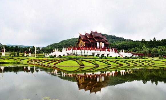 泰国清迈园艺博览园远景