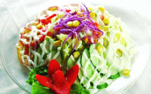 巴厘岛的特色美食--生菜沙拉