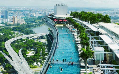 新加坡金沙酒店空中花园 新加坡金沙酒店价格多少钱