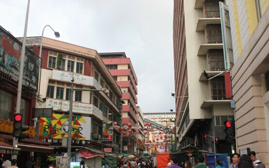 唐人街街景
