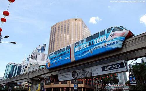 吉隆坡市区交通 LRT轨道交通