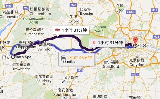 巴斯,英国巴斯到伦敦,英国巴斯
