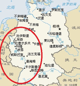 莱茵河，德国莱茵河，德国莱茵河流经哪些城市