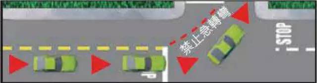 美国自驾游交规路标经验攻略图左转