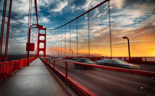 旧金山金门大桥Golden Gate Bridge
