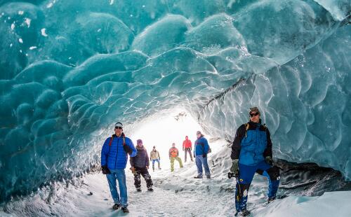 马塔努斯加冰川(Matanuska Glacier)_马塔努斯卡冰川 徒步